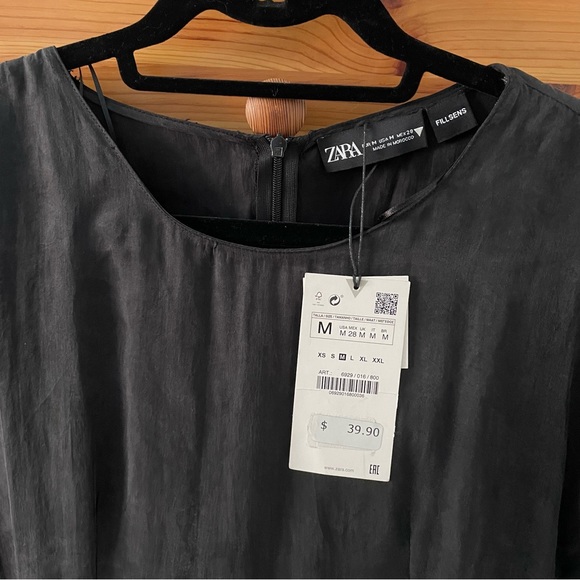 ZARA RUFFLE DRESS - Picture 7 of 7